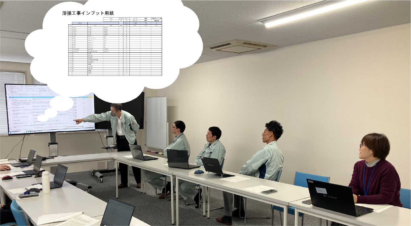 設計積算の写真
